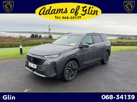 2025 Peugeot 5008 ALLURE Hybrid 145bhp E-DSC €48,950