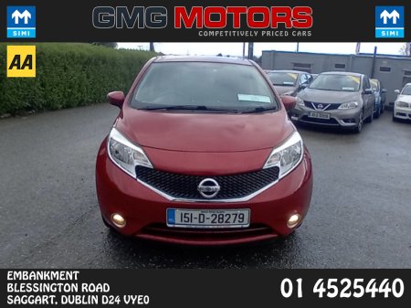 2015 Nissan Note 1.2 PET SV 5DR..LOW MILEAGE €6,750 thumbnail