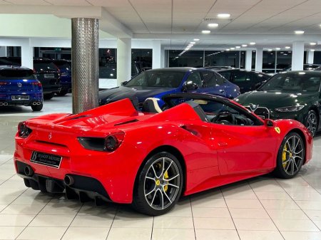 2017 Ferrari 488 SPIDER 3.9 V8T F1=BEST COLOUR COMBO//EXTENSIVE SPEC//D REG=FULL FERRARI SERVICE HISTORY=TAILORED FINANCE PACKAGES AVAILABLE=TRADE INS WELCOME €299,995