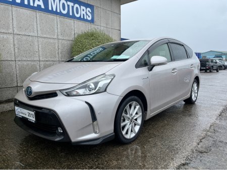 2018 Toyota Prius+ 7 SEATER AUTOMATIC HYBRID 1.8 PETROL //KEYLESS ENTRY//ADAPTIVE CRUISE CONTROL//REVERSE CAMERA// €21,950