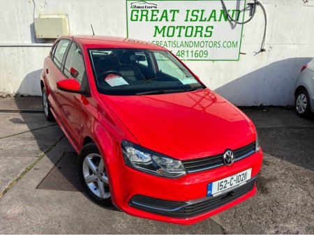 2015 Volkswagen Polo 1.2 TSI 3DR 90HP Comfortline + €11,950