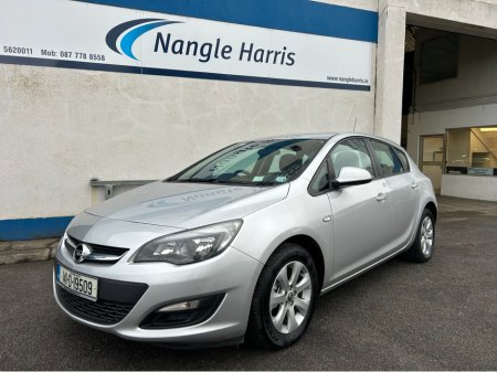 2014 Opel Astra SC 1.3 CDTI. FRESH NCT 03/27. FINANCE AVAILABLE. TRADE IN WELCOME. www.nangleharris.ie. ALL CARS CHECKED WITH MOTORCHECK.IE CALL 01 5620011