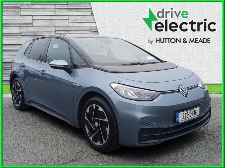 2022 Volkswagen ID.3 Pro Life 58kw Range 380kms