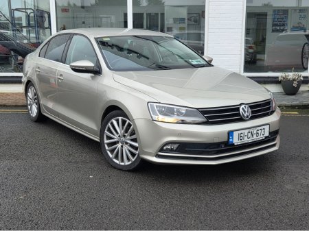 2016 Volkswagen Jetta HIGHLINE 2.0 TDI MANUAL 5SPEED 110BHP 4DR €8,990