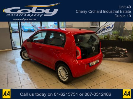 2014 Volkswagen up! 1.0 AUTO 5DR. New NCT done before collection, Half Leather, Heated Seats, Parking Sensors, AUX, Central Locking, Radio, CD Player, Air Conditioning,  Luggage Cover, Electric Front Windows and more. €7,950 thumbnail