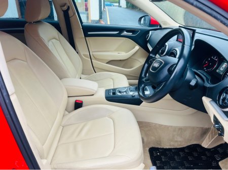 2016 Audi A3 Saloon 2 KEYS // CREAM LEATHER INTERIOR // REVERSE CAM €16,950 thumbnail