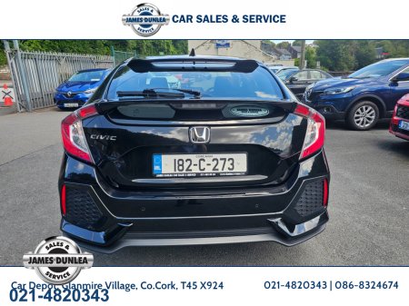 2018 Honda Civic 5DR 124BHP SMART CVT AUTO €17,950