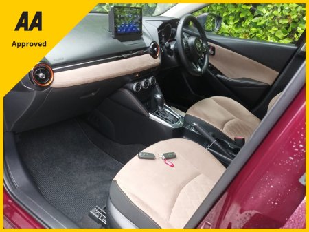 2016 Mazda Mazda2 LUXURY HIGH SPEC SUEDE INTERIOR ONLY 15,792kms WITH COMPREHENSIVE SERVICE HISTORY (7 STAMPS) REVERSE CAMERA FRONT & REAR DASHCAM APPLE CAR PLAY + ANDROID AUTO TOUCH SCREEN RADIO MAZDA DRIVE ASSIST €13,950