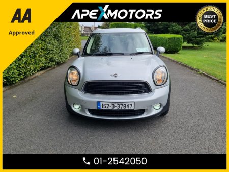 2015 MINI Countryman FINANCE ARRANGED * 1.6 D BUSINESS COOPER * NCT FEB-27 * LOW TAX  * IMMACULATE * 8-STAMPS SERVICE HISTORY * AA APPROVED * 101 SAFETY CHECKLIST * TOP-SPEC 5DR HATCH * LOW LOW MILES * CRUISE CONTROL €11,449