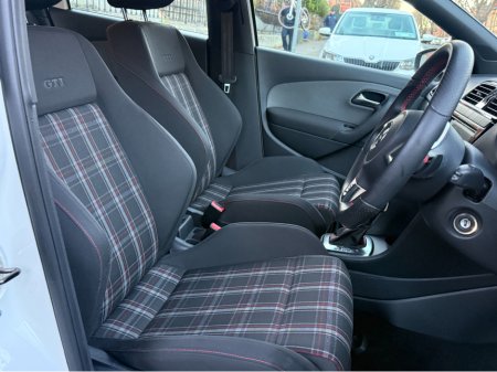 2012 Volkswagen Polo GTI, 1.4 Twin Charged Automatic, Only 37kms! New Nct 12/2026, Immaculate Condition, Tartan Seats, Apple Car Play, Android Auto, Reversing Camera, Flat Bottom Wheel, A/C, Service & Warranty Included, €11,950 thumbnail