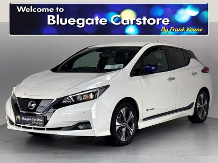 2021 Nissan Leaf PREMIUM 40KW**SEMI DIGITAL DASH**TOUCHSCREEN BLUETOOTH MEDIA**NAVIGATION**REVERSE CAMERA**PARKING SENSORS**ECO MODE**MULTIFUNCTIONAL STEERING WHEEL**CRUISE CONTROL**AUTO LIGHTS**AUTO WIPERS**ISOFIX** €14,995 thumbnail