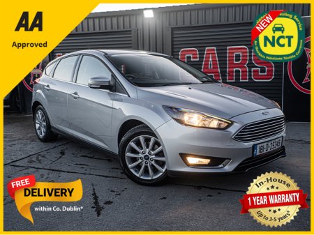 2018 Ford Focus 2018 Focus 1.0 TITANIUM/New NCT/1yr warranty €12,888