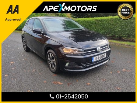 2018 Volkswagen Polo FINANCE ARRANGED * 1.0 NEW MODEL * POLISHED ALLOYS * TOP-SPEC * LOW LOW KMs * TSi-COMFORTLINE * NEW NCT OCT-27 * AUTOMATIC (DSG) * AA APPROVED * 101 SAFETY CHECKLIST * IMMACULATE * COLOUR REV CAMERA €14,899