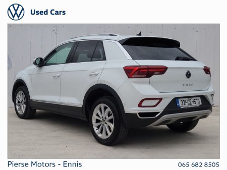 2022 Volkswagen T-Roc 1.0 TSI 110HP Style Plus - Pan Roof €28,950