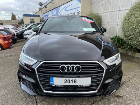 2018 Audi A3 HATCHBACK S-LINE AUTOMATIC 1.4 PETROL //HIGH SPEC//ADAPTIVE CRUISE CONTROL//ELECTRIC DRIVERS SEAT//HEATED SEATS// €21,950