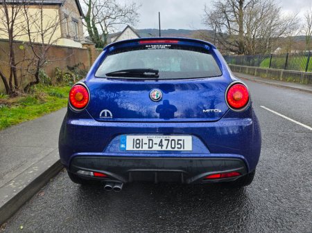 2018 Alfa Romeo Mito Veloce TB Multiair S-A 3DR AUT €10,950