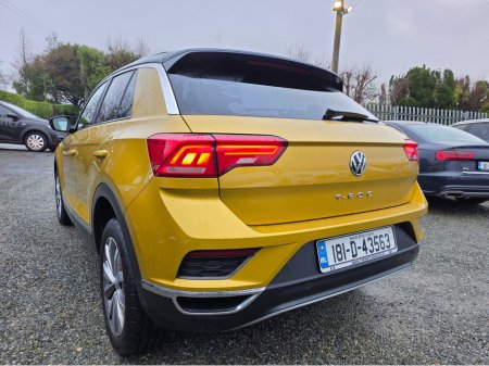 2018 Volkswagen T-Roc DESIGN 1.0 TSI MANUAL 6SPEED FWD 115HP 5DR €18,950 thumbnail