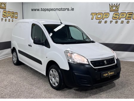 2017 Peugeot Partner PROFESSIONAL L1 BLUE H €69,000