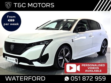 2023 Peugeot 308 308 GT HYBRID 180bhp PHEV Automatic, Peugeot Drive Assist, Bluetooth, Wireless Apple Carplay & Android Auto €31,995