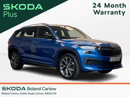 2022 Skoda Kodiaq 2.0TDI SPORTLINE DSG *4.9% APR* €135 PER WEEK