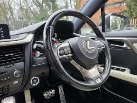 2016 Lexus RX 450 h 450H F-SPORT AUTO. HUGE SPEC. FINANCE ARRANGED. SIMI. AA APPROVED. thumbnail