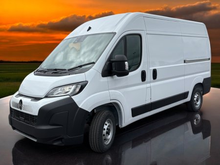 2026 Citroen Relay L2H2, ex vat, on scrappage, 120bhp, 5 year or 200k warranty. €28,048