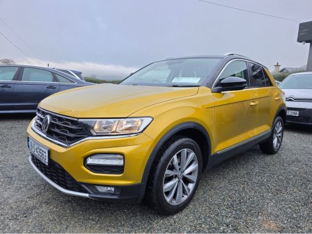 2018 Volkswagen T-Roc DESIGN 1.0 TSI MANUAL 6SPEED FWD 115HP 5DR €18,950 thumbnail