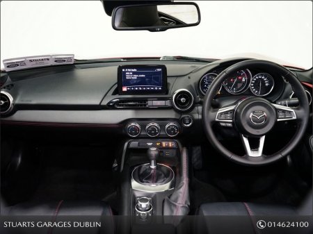 2017 Mazda MX-5 *SOLD DEPOSIT TAKEN*1.5P GT ROADSTER IN SOUL RED CRYSTAL WITH BLACK LEATHER. HEATED SEATS, 17” SMOKED ALLOYS, KEYLESS ENTRY, LANE DEPARTURE WARNING, B thumbnail