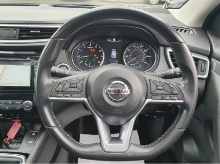 2018 Nissan Qashqai N-CONNECTA 1.2 DIG-T 115BHP NCT 02/28 FINANCE AVAILABLE @ €58 PER WEEK 2 KEYS/ PAN ROOF/ SAT NAV/ REVERSE CAMERA/ MULTI FUNCTION STEERING WHEEL/ CRUISE CONTROL/ HISTORY CHECKED €12,900 thumbnail