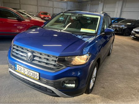 2022 Volkswagen T-Cross LIFE 1.0 TSI MANUAL 5SPEED 95BHP 5DR Finance Available €19,999 thumbnail