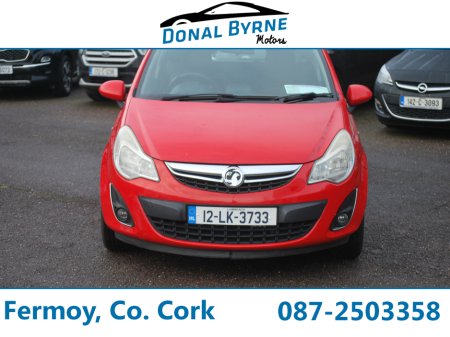 2012 Vauxhall Corsa 1.2 ACTIVE AIR CONDITIONING 85PS 3DR €4,500