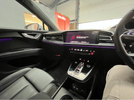 2023 Audi Q4 e-tron €35950 2023 AUDI Q4 E-TRON SPORTBACK 40 SLINE ELECTRIC AUTOMATIC / CRUISE CONTROL / 360° PARKING CAMERA / ELECTRIC MEMORY HEATED REAR & FRONT SEATS / PADDLE SHIFTERS / APPLE CARPLAY / AMBIENT LIGHTS €35,950 thumbnail