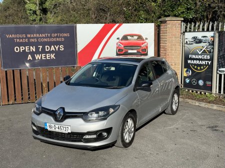 2016 Renault Megane 1.5 DCI 95 LIMITED €6,900 thumbnail