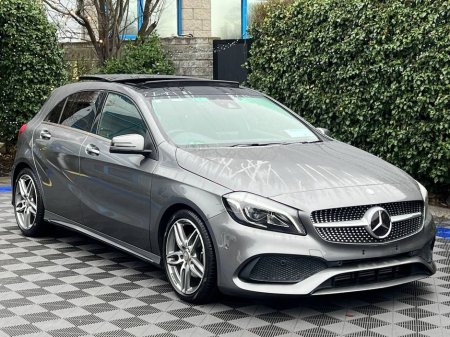 2017 Mercedes-Benz A Class A180 AMG-LINE 1.6 AUTO // OPENING PAN ROOF // LEATHER HEATED AMG-LINE SEATS // ADAPTIVE CRUISE CONTROL €20,950 thumbnail