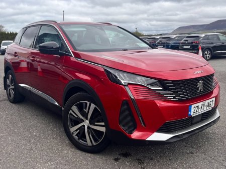 2022 Peugeot 3008 1.5 BlueHDi 130bhp Allure €31,950