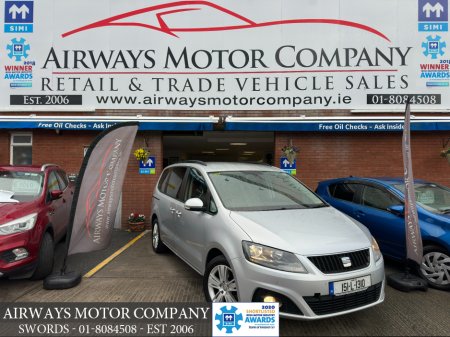 2015 SEAT Alhambra 2.0 TDI 7 SEATER 5DR - T.BELT DONE €12,950