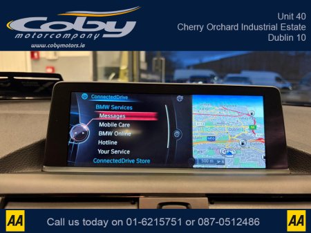 2014 BMW 1 Series 1.6 5DR AUTO M-Sport . NCT, Cruise Control, Dual Climate Control, Alloy Wheels, Revers Camera, Bluetooth, Folding Rear Seats, CD Player & more. €12,950 thumbnail