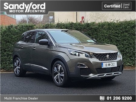 2018 Peugeot 3008 1.2 GT LINE PureTech 130bhp €17,950 thumbnail