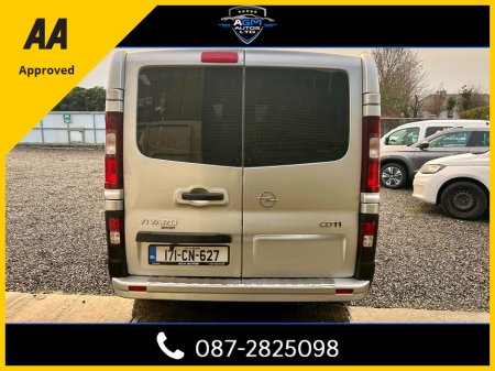 2017 Opel Vivaro 6 SEATER CREW CAB VIVARO-B SPORTIVE L2H1 120PS 5DR €15,950 thumbnail
