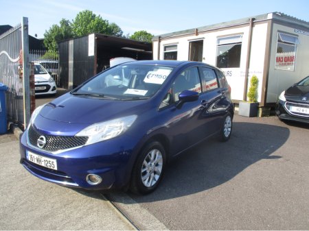 2016 Nissan Note 1.2 SV E6 4DR