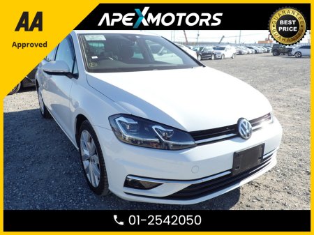2018 Volkswagen Golf FINANCE ARRANGED * NEW MODEL * 1.4 HIGHLINE  * AUTOMATIC * NEW NCT MAR-27 * AA APPROVED  * 101 SAFETY CHECKLIST * 12-MONTH ROADSIDE ASSIST  * IMMACULATE * TOP-SPEC * LOW LOW KMs * ADAPTIVE CRUISE €19,449