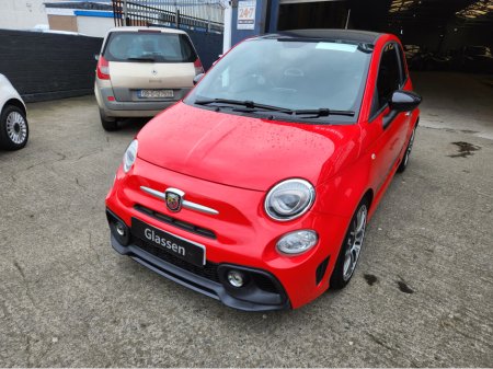 2018 Abarth 500 595 ABARTH STUNNING CAR// SERIOUS COLOUR AND SPEC// FULL SERVICE HISTORY// FERRARI RED // STUNNING DRIVER (182) SEPT