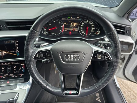 2019 Audi A6 2.0 TDI S LINE 40 204PS 4DR AUTOMATIC BLACK EDITION WHITE!IMMACULATE €29,950 thumbnail