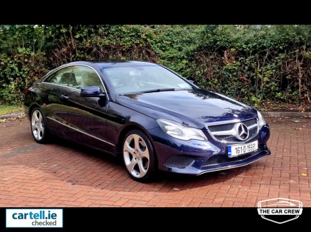 2016 Mercedes-Benz E Class E SERIES 2DR COUPE AUTO LOW MILEAGE TO COUPE €21,950