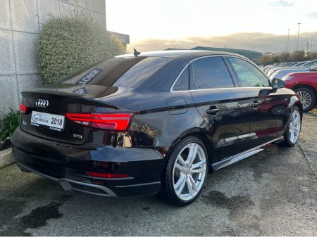 2018 Audi A3 S-LINE SALOON AUTOMATIC 1.4 PETROL //HIGH SPEC//LOW MILES//HALF LEATHER HEATED SEATS//ADAPTIVE CRUISE CONTROL//KEYLESS ENTRY// €22,950 thumbnail