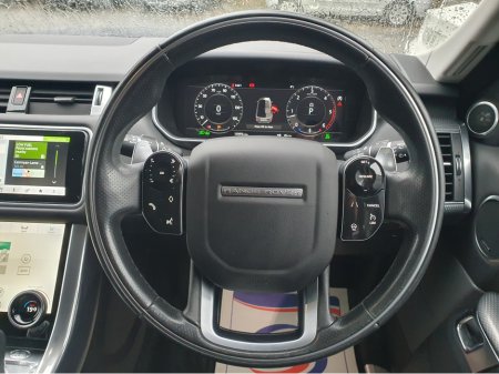 2019 Land Rover Range Rover Sport DYNAMICS HSE 3.0L SDV6 306BHP NCT 02/28 FINANCE AVAILABLE @ €193 PER WEEK SIDE STEPS/ SERVICE HISTORY/ FULL LEATHER/ HEATED SEATS/ DIGITAL DASH/ ANDROID AUTO/ APPLE CAR PLAY/ HISTORY CHECKED €42,950 thumbnail
