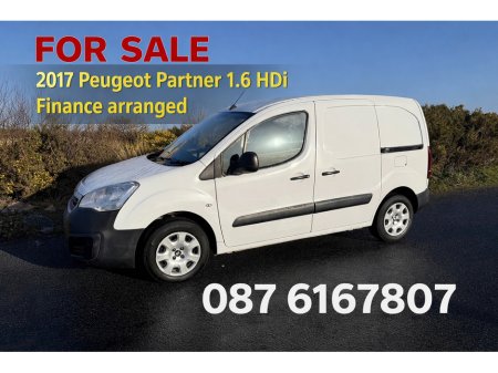 2017 Peugeot Partner - €8,250