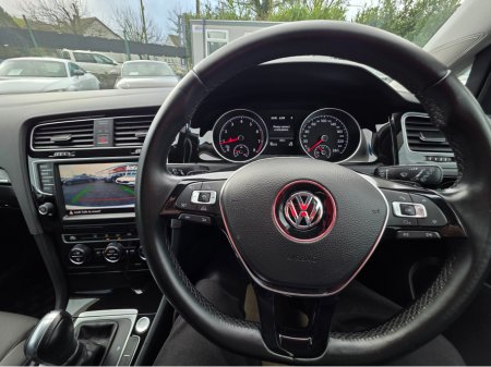 2016 Volkswagen Golf 1.4 TSI HIGHLINE EDITION PRIVACY GLASS REVERSE CAMERA - SIMI DEALER - LOW ROAD TAX BAND €15,750 thumbnail