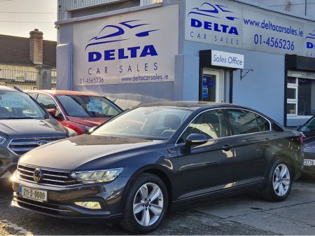 2021 Volkswagen Passat SE NAV 2.0 TDI 150BHP MANUAL NCT 11/27 FINANCE AVAILABLE @ €74 PER WEEK 1 PREVIOUS OWNER/ TOUCH SCREEN MEDIA/ PARKING SENSORS/ BLUETOOTH/ SAT NAV/ ANDROID AUTO/ APPLE CAR PLAY/ HISTORY CHECKED €18,900