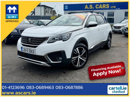 2020 Peugeot 5008 ALLURE 1.2 !! SOLD !!! IRISH CAR ** REVERSE CAMERA ** APPLE CAR PLAY / ANDROID AUTO **2 KEYS ** SUPERB EXAMPLE ** €21,995